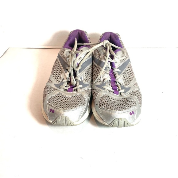 Ryka Women's Propel Silver/ Purple Athletic Shoes Lightweight Size 8.5M - Picture 6 of 8